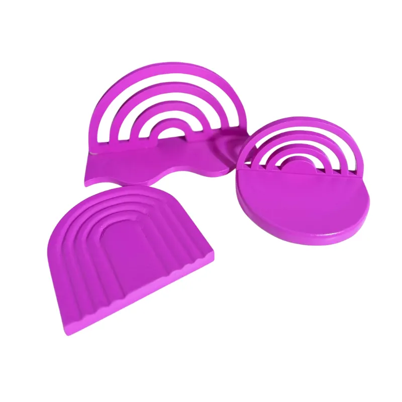 6 Bases mini arcoíris - Image 1